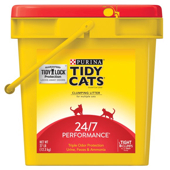 Arena aglomerante Purina Tidy Cats 12 kg para varios gatos