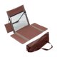 thumbnail image 1 of Silla De Suelo Con Respaldo, Ligera Y Plegable, Con Bolsa De Transporte, Color Marrón, 1 of 5