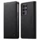 thumbnail image 1 of Funda Billetera de Cuero para [Samsung Galaxy S21 Ultra], Bloqueo RFID, Tarjetas y Soporte Negro, 1 of 5