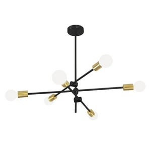 Génerico - Lámpara Colgante Decorativa Con 6 Soquetes E-27