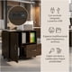 thumbnail image 2 of Mueble De Oficina Archivador Con Llave Con Rueda Con Enchufe Marrón Oscuro, 2 of 8