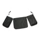 thumbnail image 3 of Riñonera Bolsa De Moda Multi Bolsillos Delantal De Cintura Para Correr Viajes Al Aire Libre Negro, 3 of 3