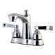 thumbnail image 1 of Grifo para lavabo Kingston Brass Royale FB7611FL cromado de 4 pulgadas, 1 of 3