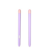 Genérico - Protector Silicona Lápiz S-Pen Para Samsung Galaxy Tab S7 Y S7 Fe Lila