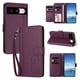 thumbnail image 2 of Funda Cartera Trébol para Google Pixel 8 con Ranuras Tarjetas y Carga Inalámbrica Violeta, 2 of 6