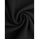 thumbnail image 5 of INSPIRE CHIC Blusa de Maternidad para Mujer de Punto Acanalado con Mangas Cortas Abullonadas Camiseta Fruncida para Sesión de Fotos de Ducha Mediana Negra, 5 of 6