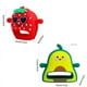thumbnail image 4 of Fruit Baby Teether,Baby Teething Toys Silicone Teether Toy For Infants 3+ Months, Never Drop Baby Mitten Teether For Soothing Teething Pain Relief, Baby Chew Toys For Sucking Needs, BPA Free, 4 of 5