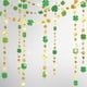 thumbnail image 1 of Garland Green Shamrock Día De San Patricio 16 M De Largo, 1 of 6