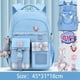 thumbnail image 1 of Waterproof New Lightweight Backpack For Primary School Girls And Children Large Capacity Spinal Protection Backpack For Girls, 1 of 3