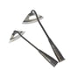 thumbnail image 4 of 1pc All-steel Hardened Hollow Hoe Handheld Weeding Rake Planting Vegetable Farm Garden Agriculture Tool Weeding Accessories, 4 of 4