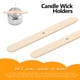 thumbnail image 3 of Mechas para velas DINGPAI 100 piezas 11 cm madera natural, 3 of 7