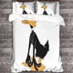 thumbnail image 3 of Juego de funda nórdica Entemah Daffy Duck con estampado 3D, ropa de cama con diseño de anime, juego de funda nórdica de 3 piezas, microfibra suave con cierre de cremallera para adolescentes, 3 of 3