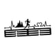 thumbnail image 5 of Perchero De Hierro Para Medallas De Carreras, Soporte Para Exhibir Medallas De Carreras, Medallas Deportivas, Estilo B, 5 of 5