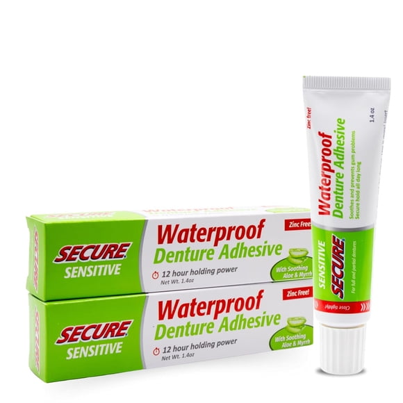 Crema Adhesiva Secure para Prótesis sin Zinc