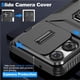thumbnail image 2 of Funda Armada para Motorola Moto G Play 5G 2025 con Tapa Deslizante y Soporte Magnético Giratorio Negro, 2 of 5