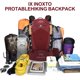 thumbnail image 5 of Mochila de Senderismo IX INOXTO Impermeable con Bolsa de Agua de 3L Roja, 5 of 6