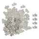 thumbnail image 4 of 100x Dijes Colgantes De Metal Decoración Manualidades DIY Para Gargantillas Pendientes Fiestas Plata Antigua, 4 of 5