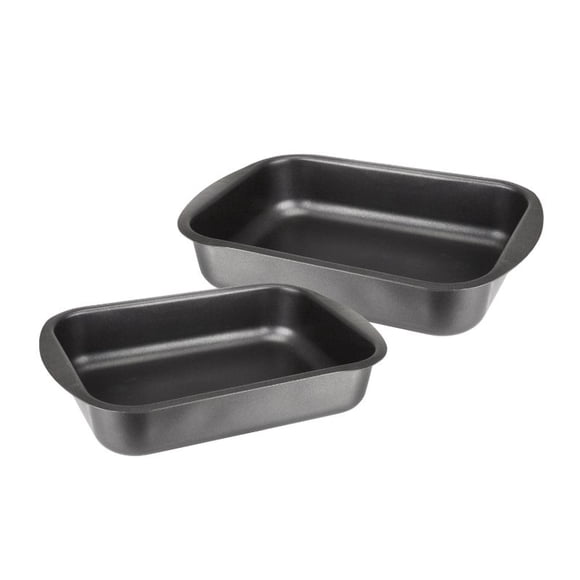 Juego De Bandejas De Horno Gourmet 30X20 Cm + 25X18 Cm
