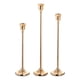thumbnail image 1 of Candelabro 3 piezas centro mesa dorado, 1 of 3