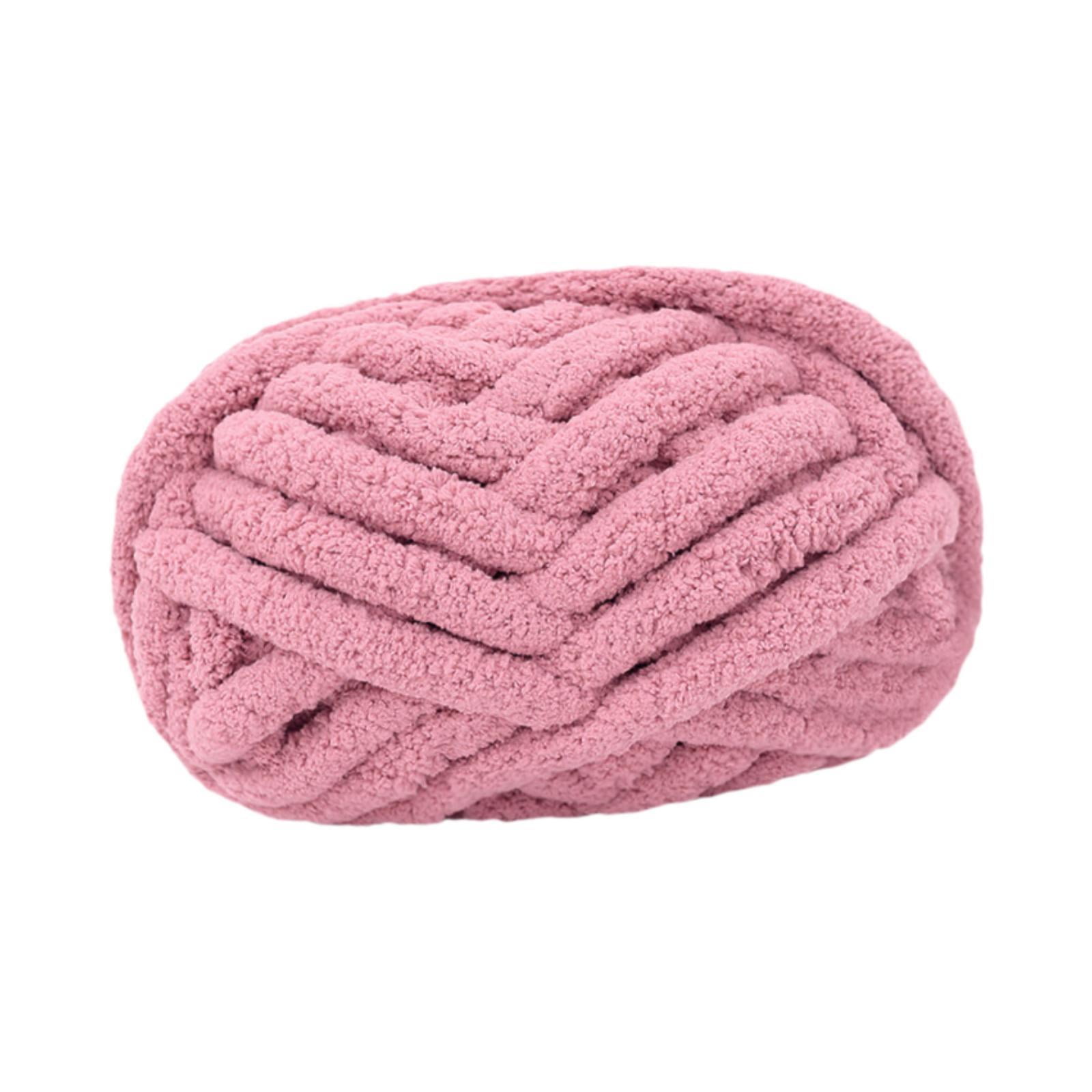 Bothyi - Hilo Grueso Y Grueso Para Hacer Tú Mismo Hilo Gigante Para Tejer Almohadones De Crochet Rosa Melocotón