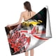 thumbnail image 4 of Meteoro Toalla de playa de secado rápido con diseño temático, regalo para mujeres y niñas, ideal para cumpleaños, fans, amantes de la música, uso en la playa o al aire libre, 78 × 160 cm, 4 of 6