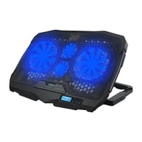 Magideal - Almohadilla De Enfriamiento Para Computadora Portátil, Ventilador, Enfriador, Soporte, Escritorio Silencioso, 6 Velocidades De Viento, Ajustable, 2 Pu