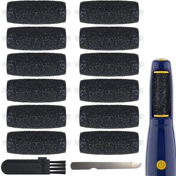 Raspador de Pies FLYQUEE Pack de 12 Rodillos de Recambio