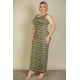thumbnail image 5 of Vestido Largo Ajustado con Estampado Tie Dye de Talla Grande, 5 of 5