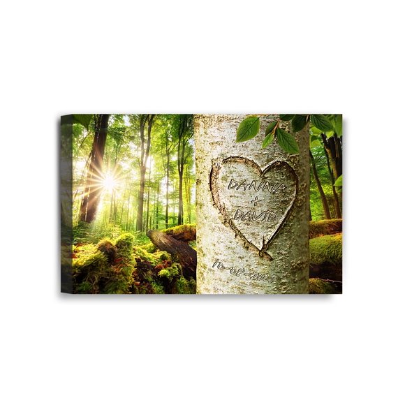 Arte de Pared IPIC Love Evergreen 46 × 30 cm Personalizado