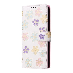 Foxdock Funda Tipo Cartera Floral Para Samsung Galaxy A17 4G/5G ,Funda Con Tapa De Cuero Pu, Protección Antigolpes Con Ranuras Para Tarjetas Y Soporte