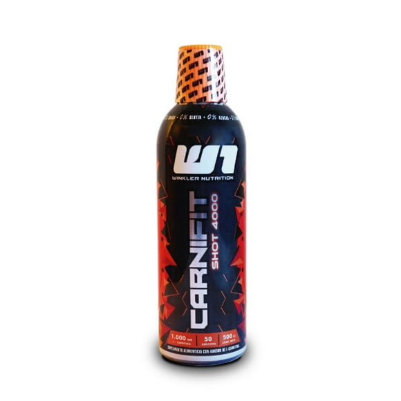 L-carnitina Líquida 4000 Carni Shot 500ml Winkler Nutrition