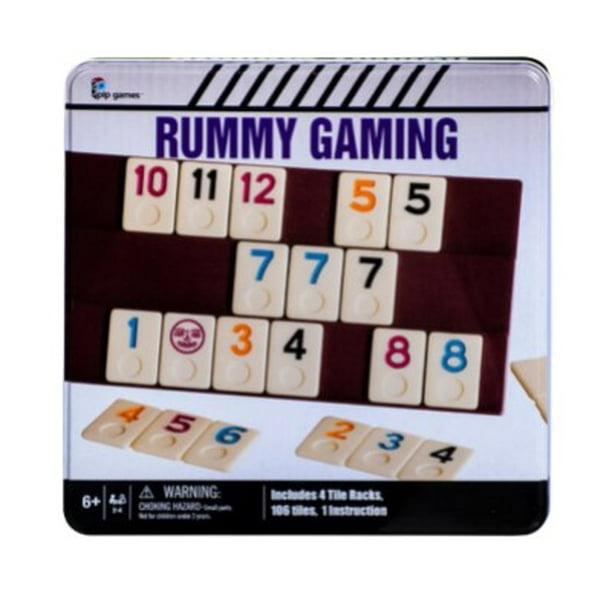 Juego De Rummy En Caja Metálica | Lider
