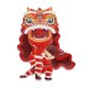 thumbnail image 1 of Figuras De Danza Del León Chino, Imán De Resina Para Refrigerador, Decoración Del Hogar, Estilo A, 1 of 3