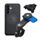 thumbnail image 1 of Soporte de teléfono Quad Lock para Galaxy A56 con funda MAG y amortiguador, 1 of 9