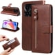 thumbnail image 1 of Funda con Cremallera para Honor X6A, Carcasa Cartera de Cuero PU con Soporte y Tarjetero, 1 of 6