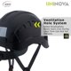 thumbnail image 2 of Casco de seguridad LOHASPRO negro ventilado con correa de mentón, 2 of 6