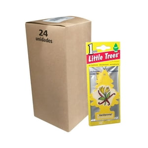 Little Trees - Pack 24 Pinos Aromáticos Aroma Vainilla