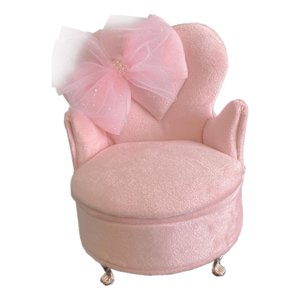 Ioensy - Mini Sofá Joyero Estuche De Viaje Anillos Pendientes Organizador Portátil