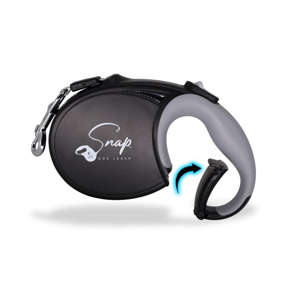 Correa Retráctil Snap Dog 5 m Reflectante con Freno y Bloqueo