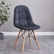 thumbnail image 2 of 4un Silla Eames Acolchada Buckle - Negro, 2 of 3