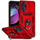 thumbnail image 5 of Estuche GANGXUN para Motorola Moto G 5G 2022, soporte giratorio 360°, estilo mecánico y magnético, 5 of 5