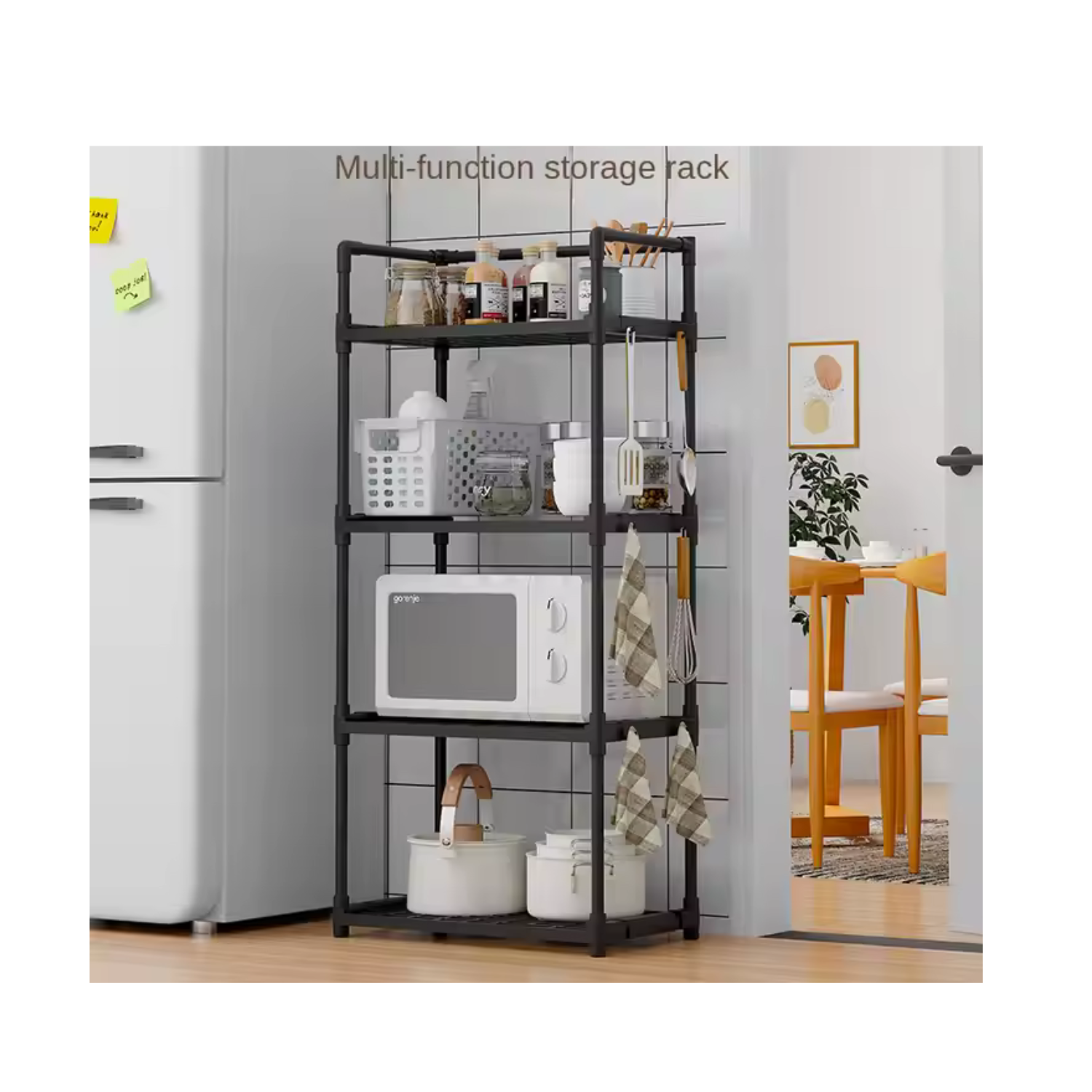 Click Ventas - Rack Estante 4 Niveles Multiuso Hogar