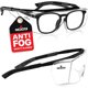 thumbnail image 1 of NoCry Anti-Fog Safety Glasses that Fit Over Glasses with Scratch-Resistant Lenses, 1 of 3