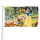 thumbnail image 1 of Blancanieves (Princesa) Bandera impresa con temática, regalo perfecto para fanáticos, amigos y familiares, y adecuada para actividades al aire libre e interiores, decoraciones de fiesta. 60*90CM, 1 of 6