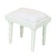 thumbnail image 3 of Silla De Casa De Muñecas Muebles En Miniatura Mini Escena De Vida Para Adorno De Oficina Blanco, 3 of 5