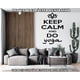 thumbnail image 2 of Frase Deco Keep Calm And Do Yoga FR-11094, 2 of 3