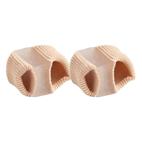 Magideal - Corrector De Juanetes De Gel Separador De Dedos De 2 Unidades Para Alineación De Dedos De Los Pies, Dedos Superpuestos, Férula De Juanetes De Gel , S 3X1.5X2Cm Irregular