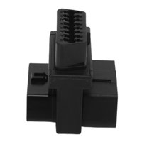Ioensy - Adaptador Obdii De Tamaño Mini, Fácil Instalación, Adaptador Macho De 16 Pines A Hembra Doble