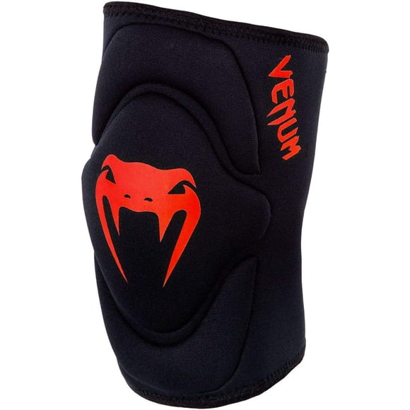 Rodilleras Venum Kontact Gel Negro Rojo Talle Pequeño