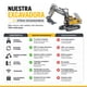 thumbnail image 4 of Excavadora Control Remoto Juguete ROLIN con 2 baterias alta duración 11 Canales 2.4Ghz, 4 of 6